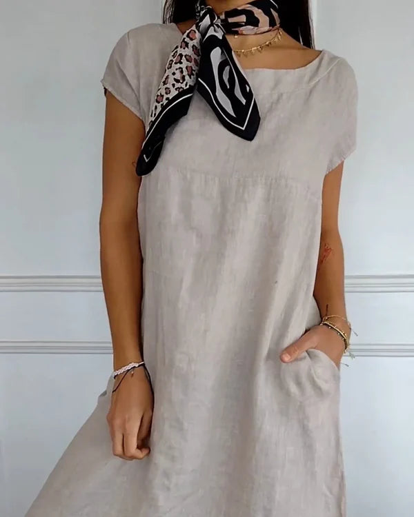Isabel™ | Ligereza y elegancia en un vestido blanco para el verano