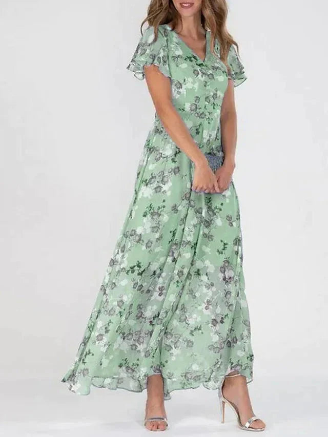 Leonor - Vestido glamuroso con cobertura abdominal