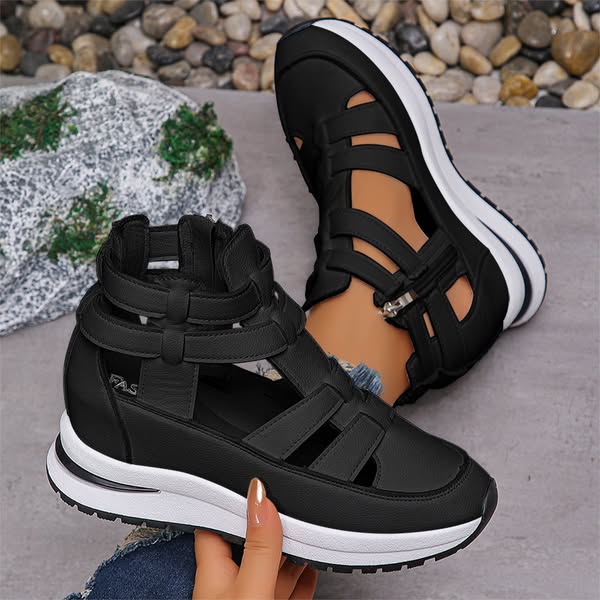 Siena™ | Sandalias con cremallera lateral con diseño moderno y soporte cómodo