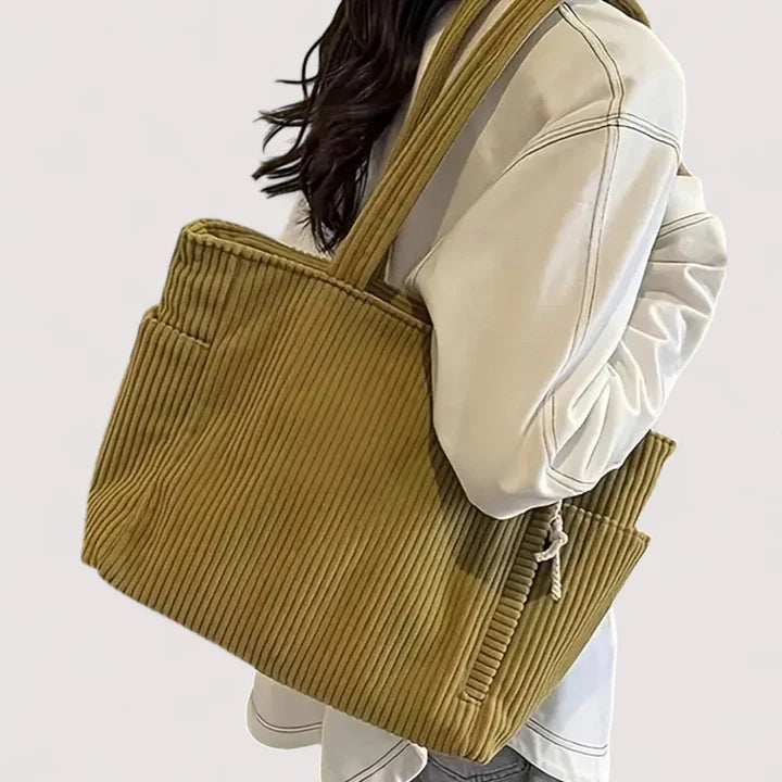 Melina - Bolso de pana con estilo práctico y moderno