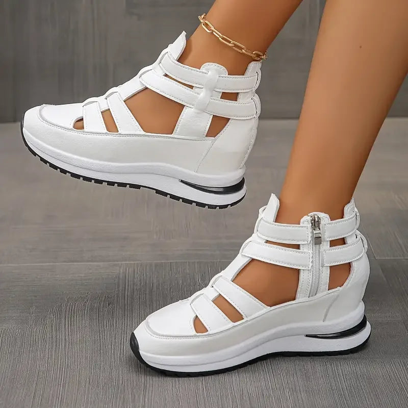 Siena™ | Sandalias con cremallera lateral con diseño moderno y soporte cómodo