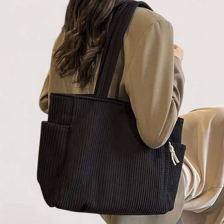 Melina - Bolso de pana con estilo práctico y moderno