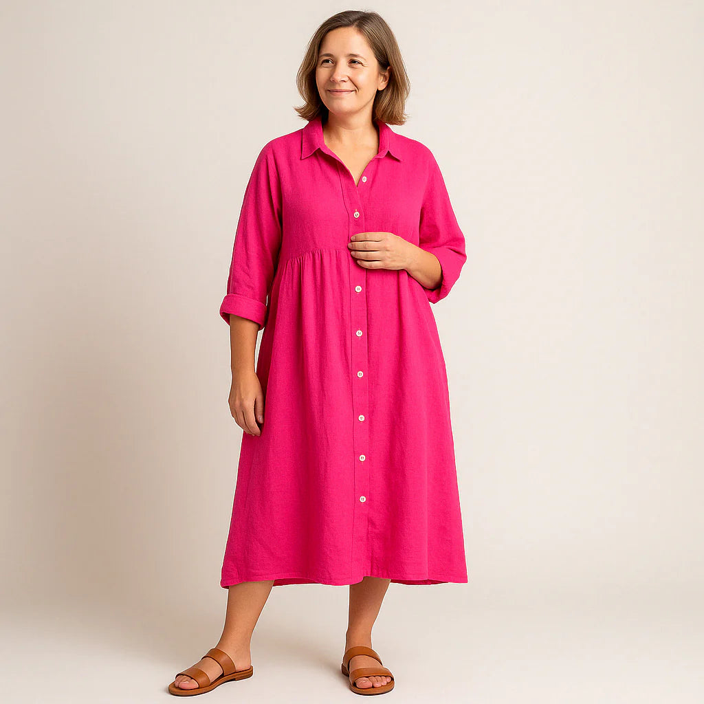 Julia / Vestido Camisero atemporal