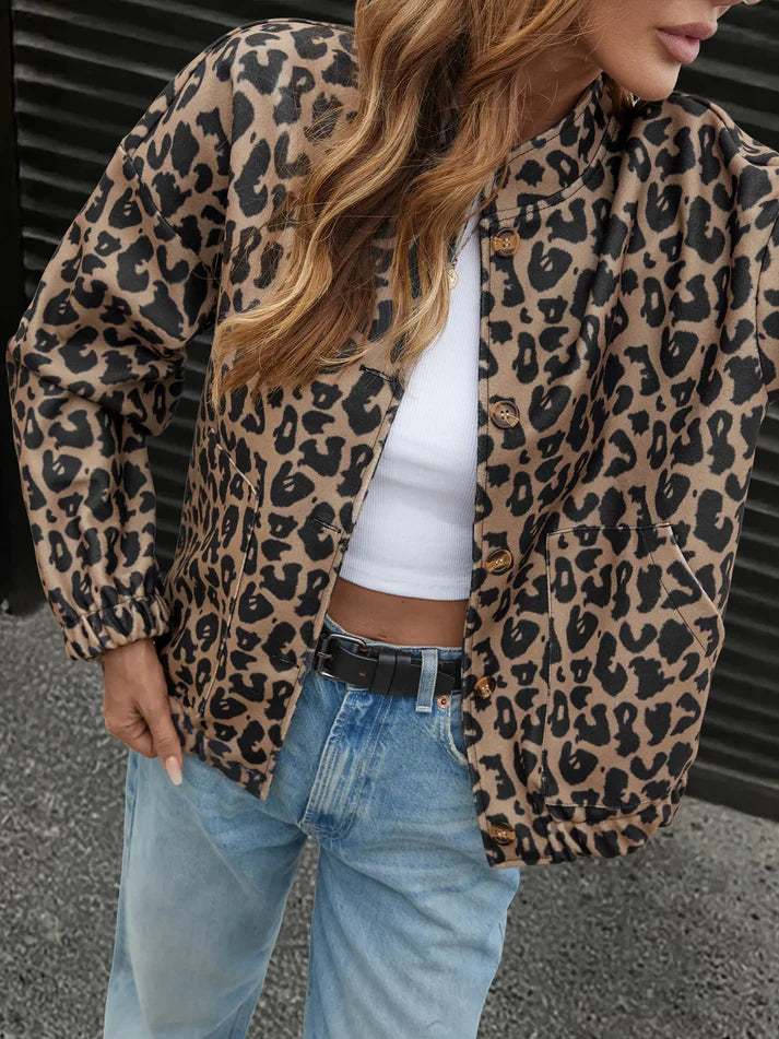 Viviana / Chaqueta estampada animal print