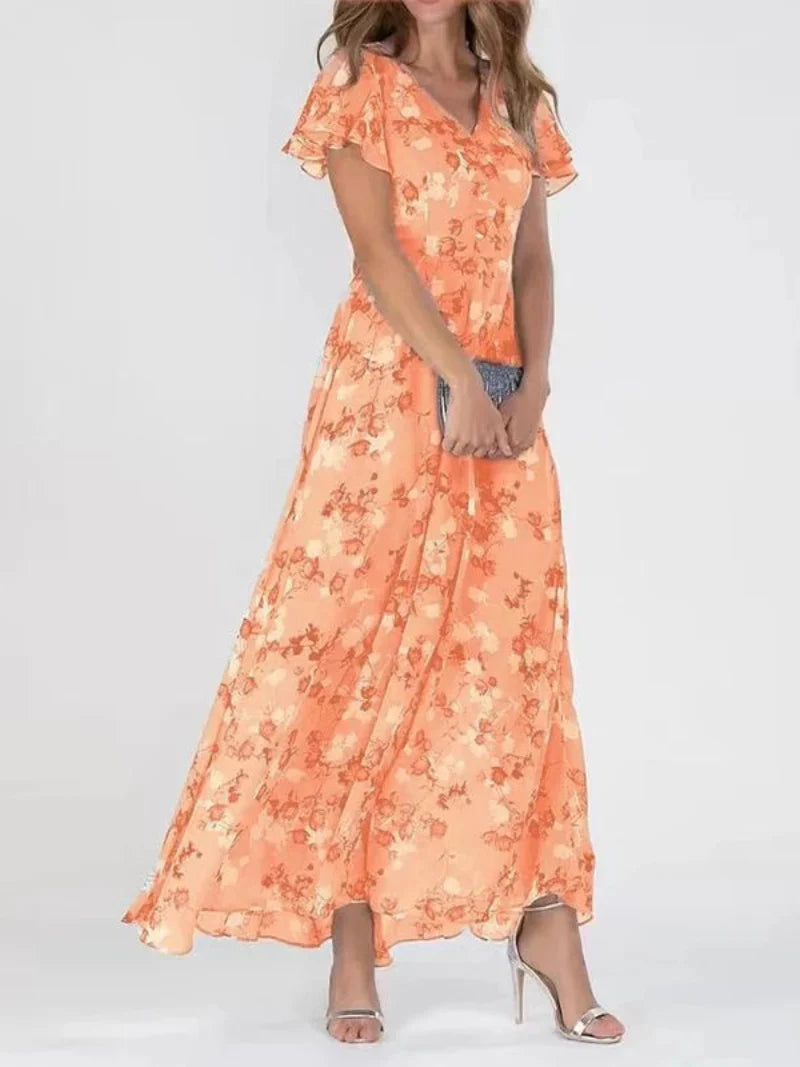 Leonor - Vestido glamuroso con cobertura abdominal