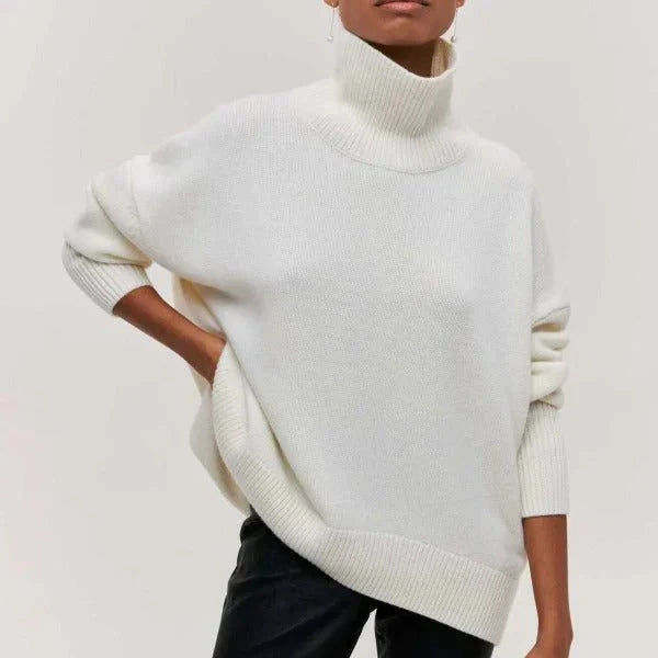 Aija - Jersey de cuello alto oversize