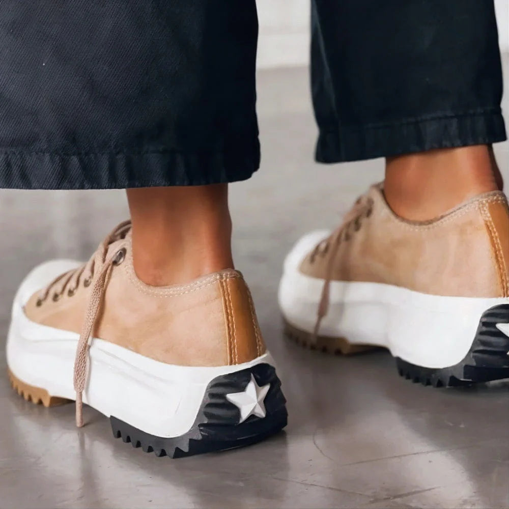CLARO | ZAPATOS CÓMODOS CON TACÓN GRUESO CALIDAD PREMIUM