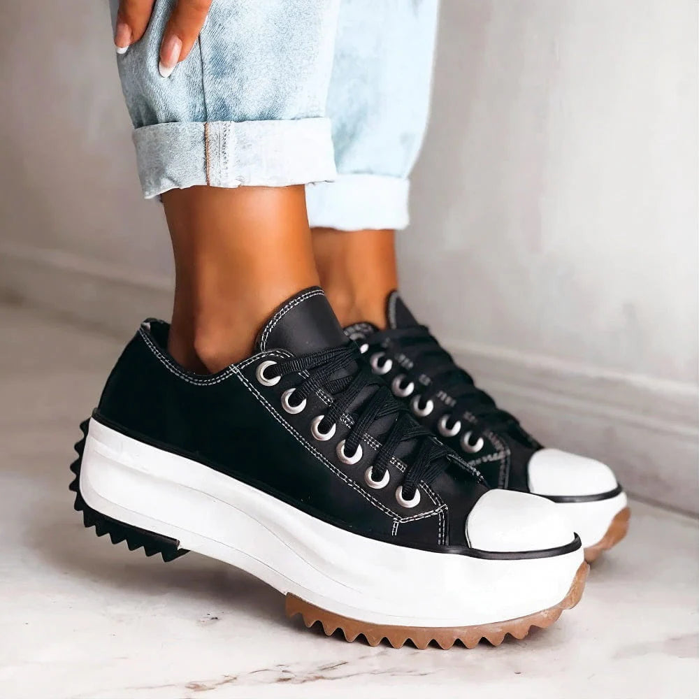 CLARO | ZAPATOS CÓMODOS CON TACÓN GRUESO CALIDAD PREMIUM