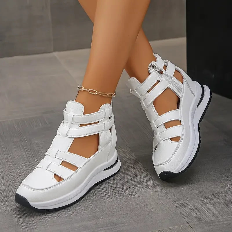Siena™ | Sandalias con cremallera lateral con diseño moderno y soporte cómodo