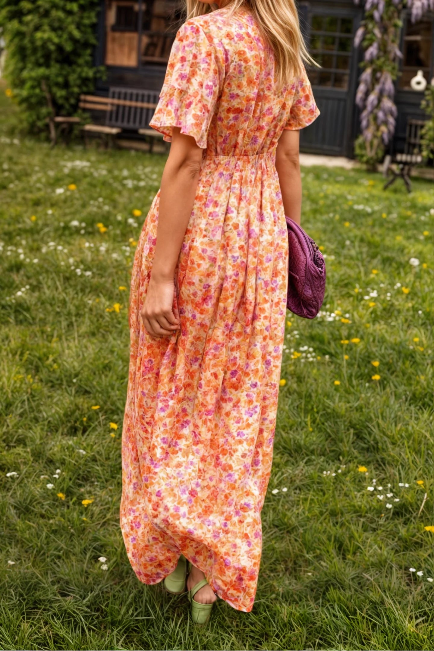 Isabel™ Vestido elegante con estampado floral