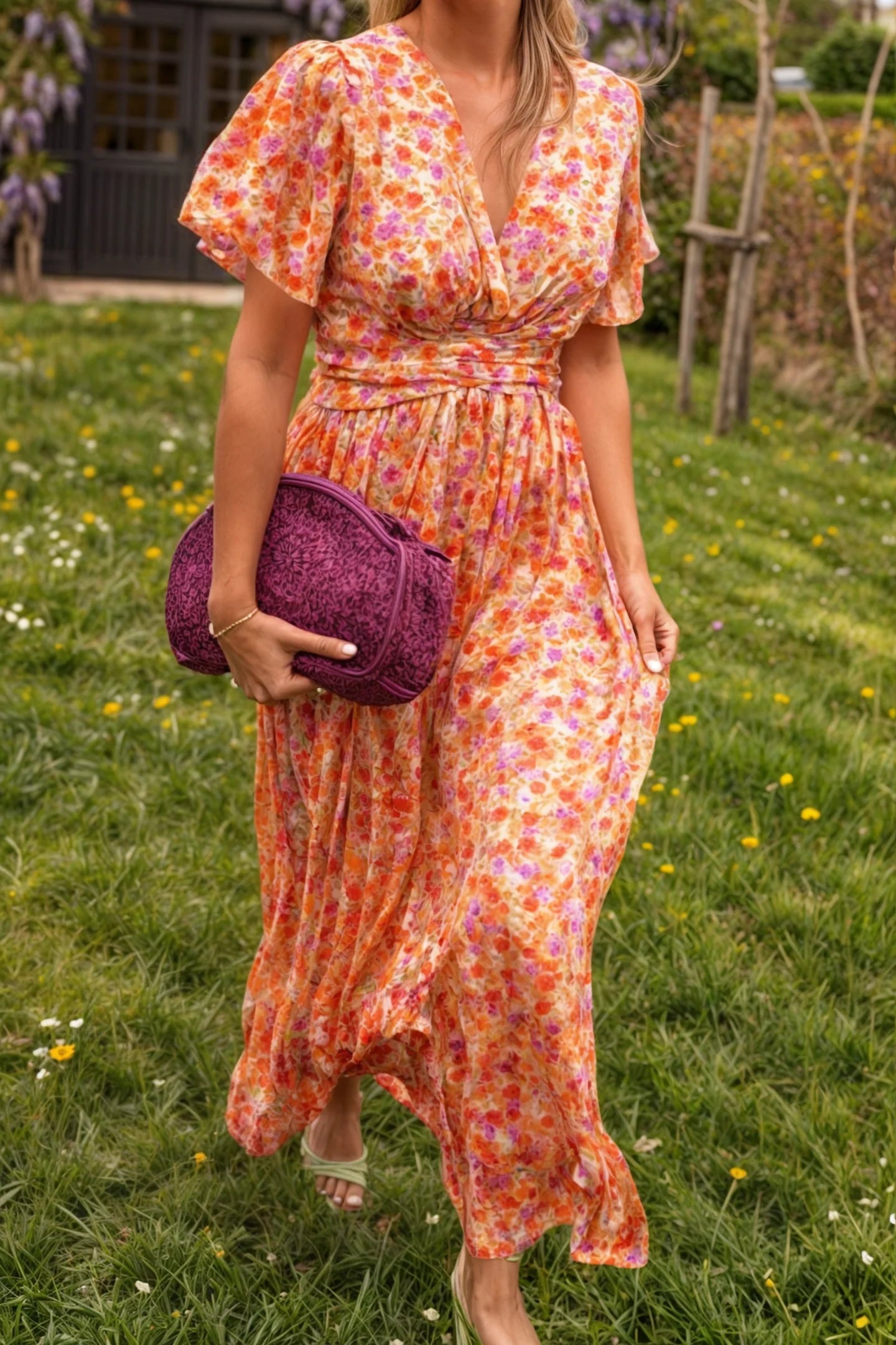 Isabel™ Vestido elegante con estampado floral