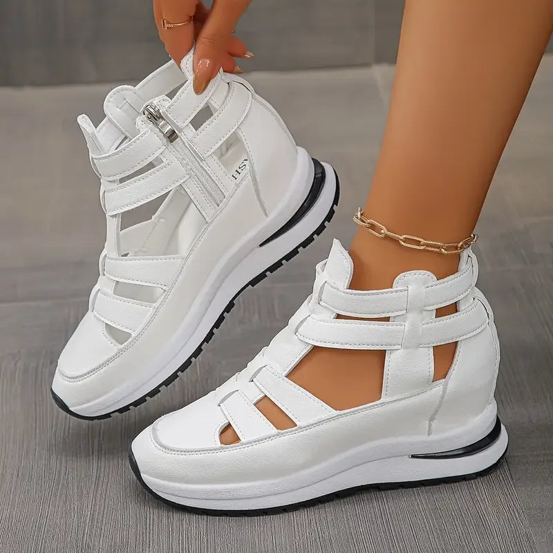 Siena™ | Sandalias con cremallera lateral con diseño moderno y soporte cómodo