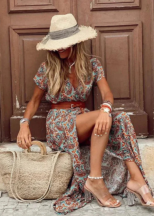 Luna™ Vestido largo bohemio, elegante y vaporoso