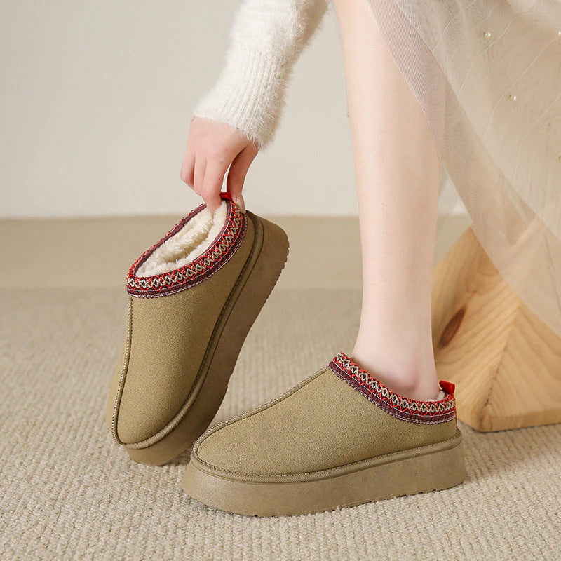 Botas Boho con Plataforma Fuzzy