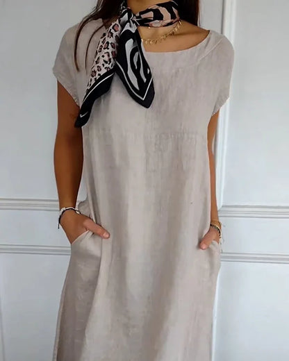 Isabel™ | Ligereza y elegancia en un vestido blanco para el verano