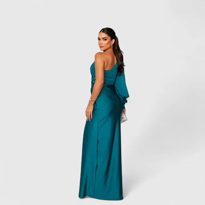 Eleonora - Vestido largo de satén con un brillo atemporal