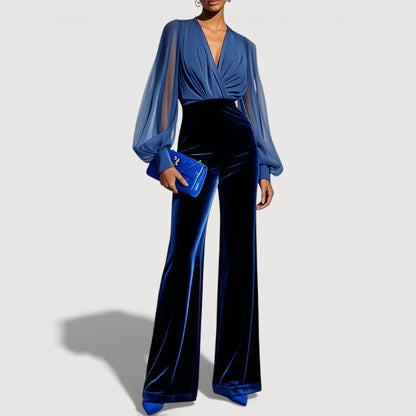 ZAIRA – Conjunto elegante de terciopelo