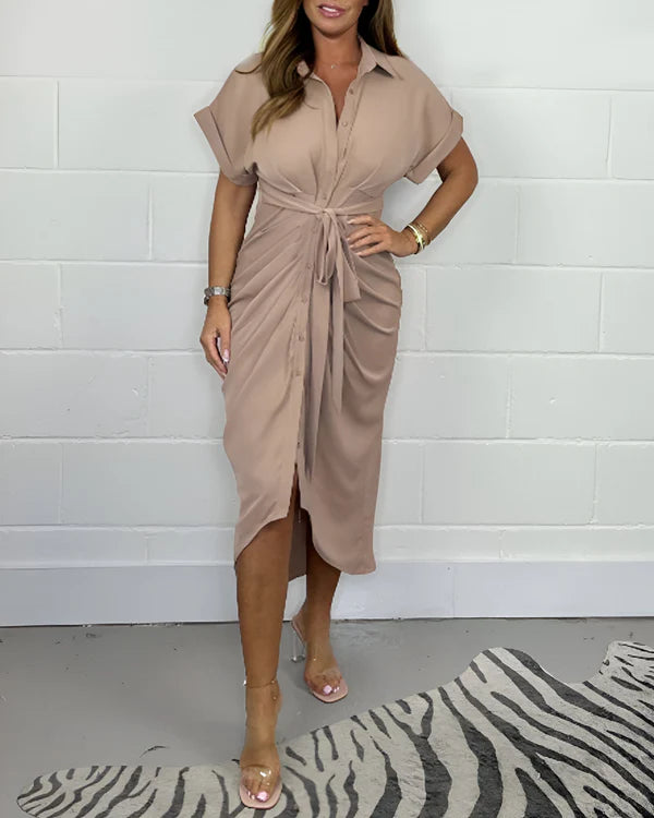 Valeria™ Elegante vestido plisado