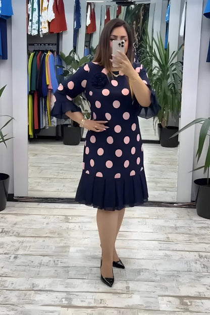 Pia – Vestido midi elegante y cómodo