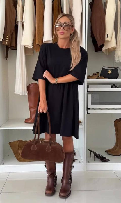 Nuria - Vestido amplio de estilo minimalista