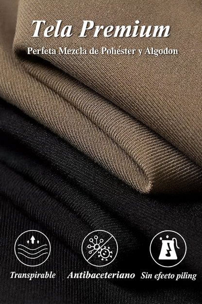 Livia - Conjunto de mujer con hombros caídos, sudadera y vestido sin mangas