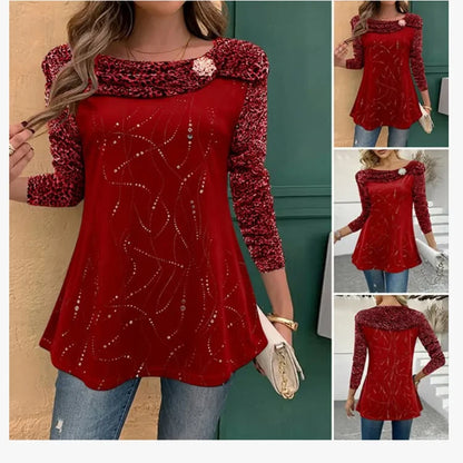 Linora - Blusa casual elegante con detalles refinados