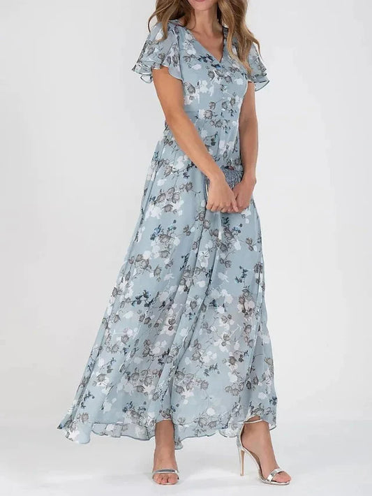 Leonor - Vestido glamuroso con cobertura abdominal
