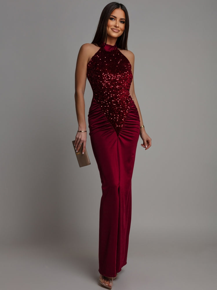 Alma - Vestido Miky de silueta sirena elegante