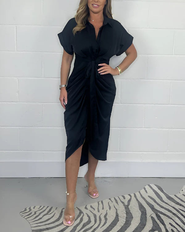 Valeria™ Elegante vestido plisado