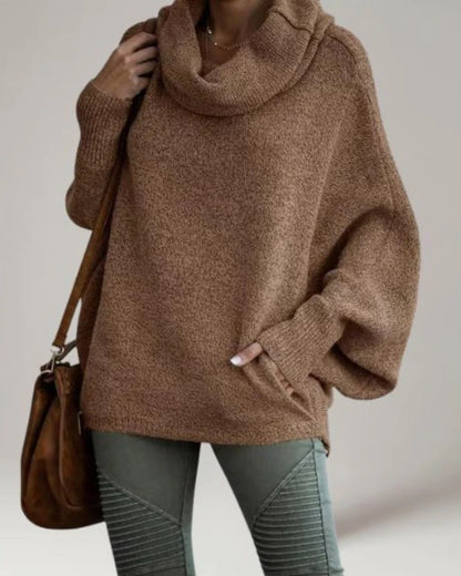 Bárbara - Jersey de cuello alto chic