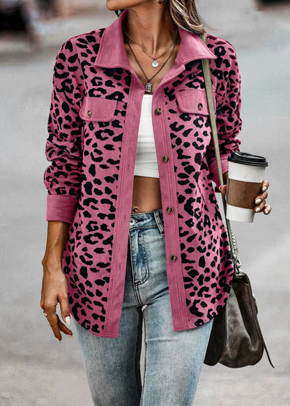 Ángela / Chaqueta estampada animal print
