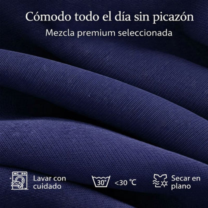 Isabel – Traje de mujer con blusa de solapa y pantalón ancho