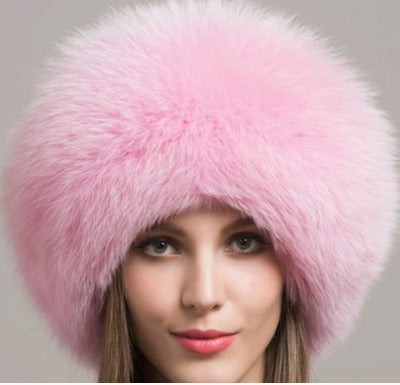 Valentina – Gorro de pelo de zorro