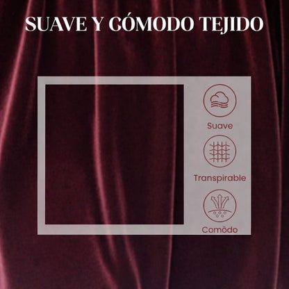 Paula – Vestido túnica de terciopelo con inspiración vintage