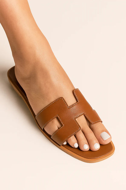 Eva™ | Sandalias planas con diseño elegante y minimalista