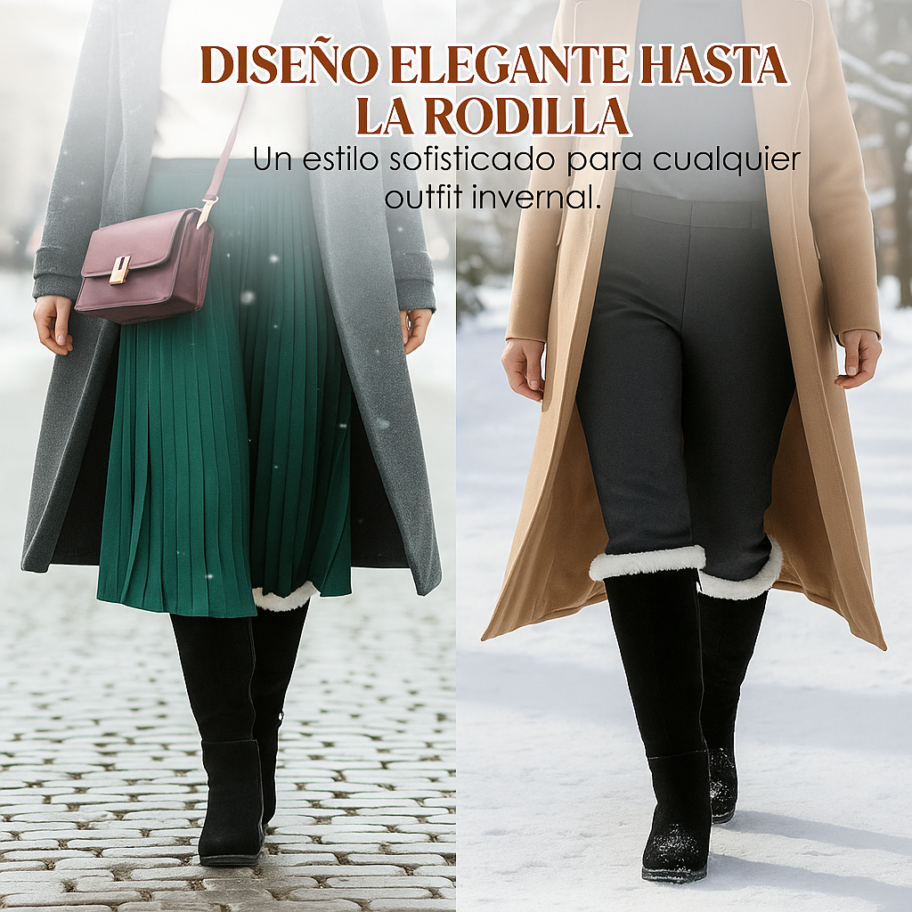 Ainhoa - Botas altas de invierno con forro cálido