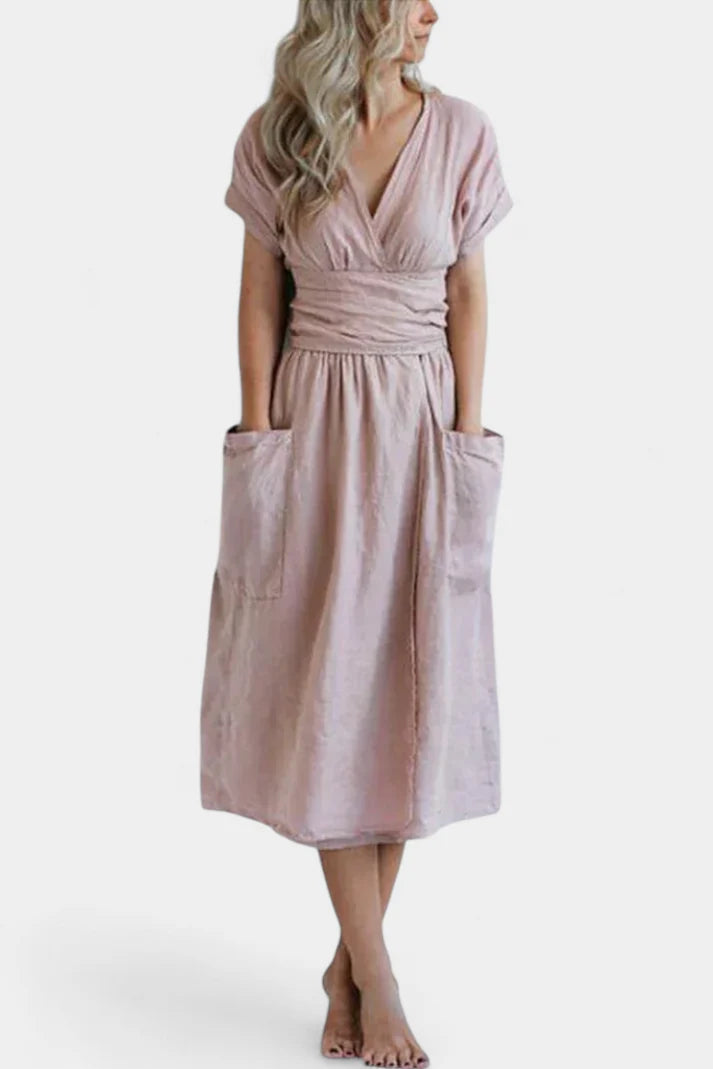 Aurora™ – Elegante vestido casual con escote en V