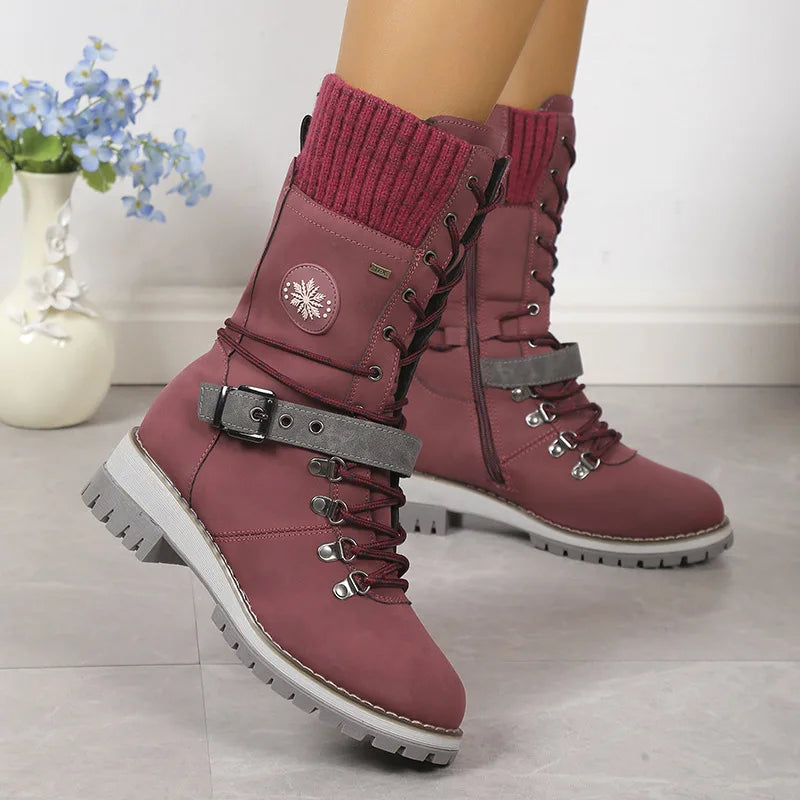 Livia – Botines de invierno impermeables con forro polar