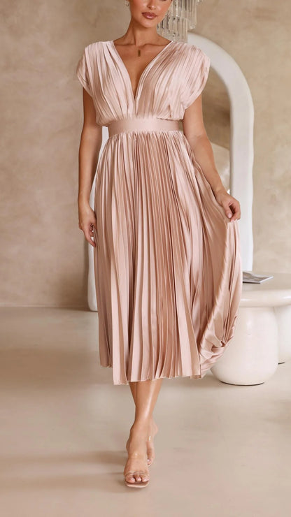 María™ Elegante vestido plisado