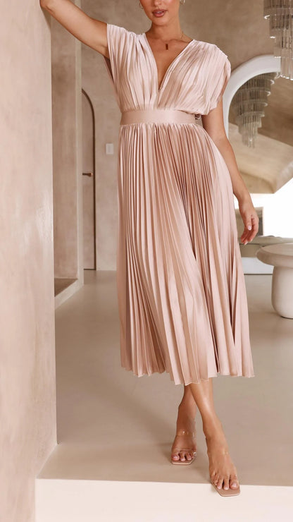 María™ Elegante vestido plisado