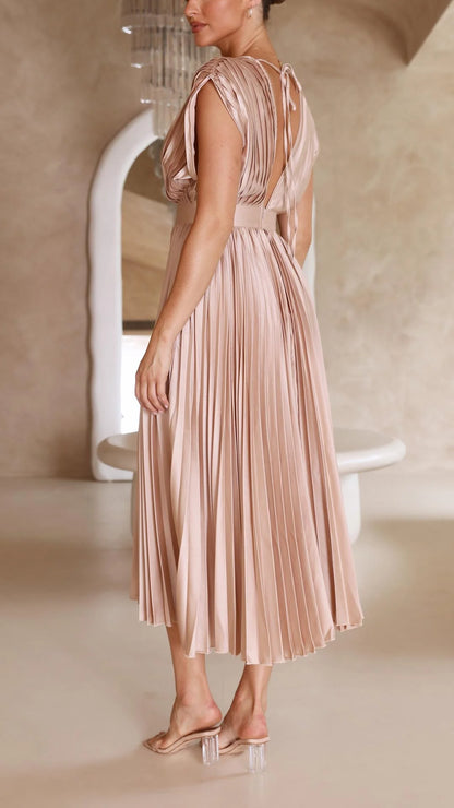 María™ Elegante vestido plisado