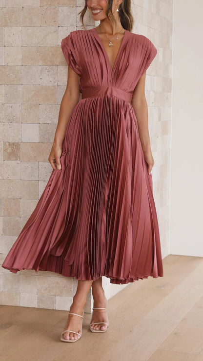 María™ Elegante vestido plisado