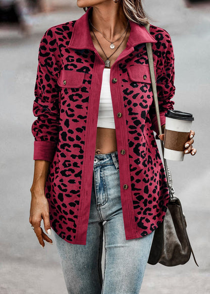Ángela / Chaqueta estampada animal print