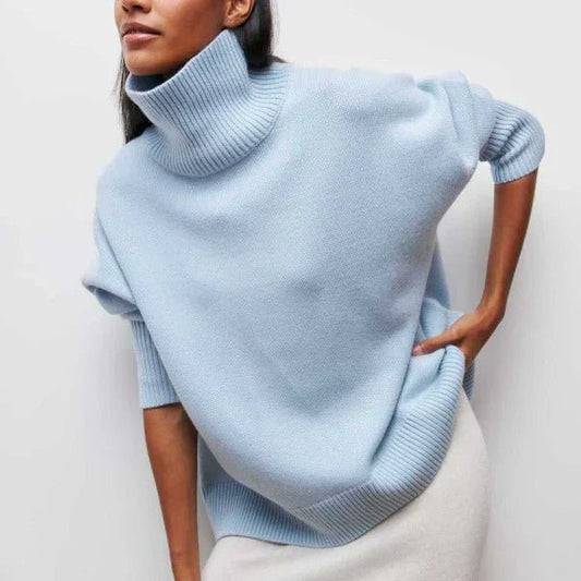 Aija - Jersey de cuello alto oversize