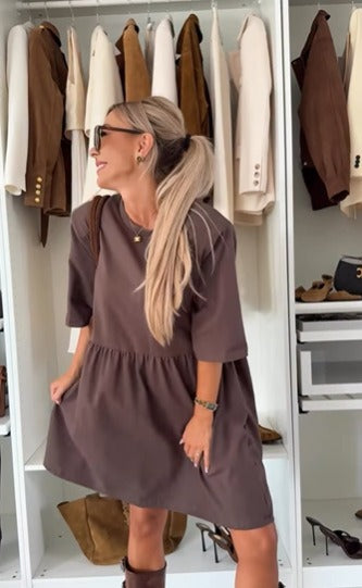 Nuria - Vestido amplio de estilo minimalista