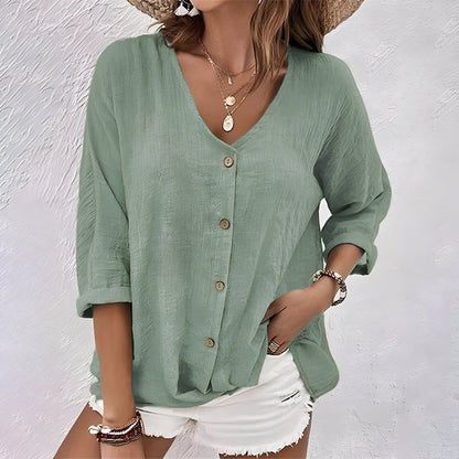 Eva™ | Camiseta de verano con cuello en V