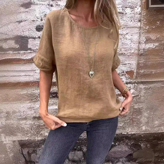 Elia™ | Blusa fresca con estilo natural y relajado