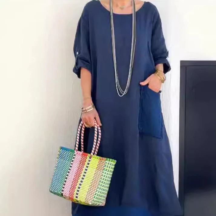 Celia™ Vestido largo de estilo bohemio y relajado