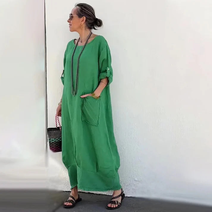 Celia™ Vestido largo de estilo bohemio y relajado