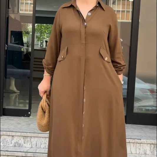 Almudena™ | Conjunto camisero con elegancia relajada para tu día a día